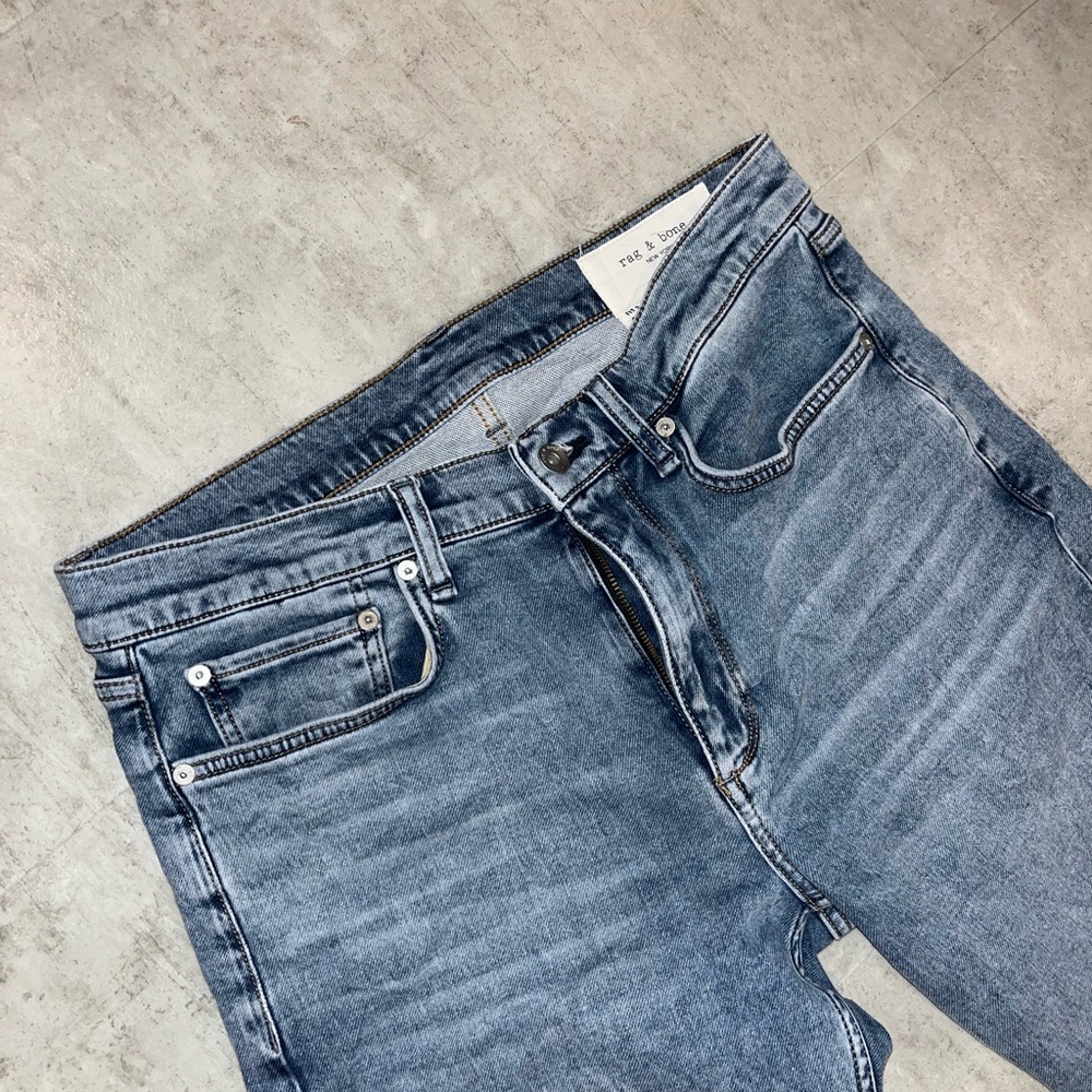 Rag & Bone Slim Fit 2 Denim Jeans 32W X 32L Color Stevens 96% Cotton